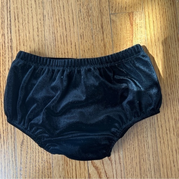 Habitual Baby Girls Silver Long Sleeve Party Dress w/ Matching diaper Cover - Picture 6 of 6